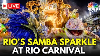 Rio Carnival LIVE Rios Samba Schools Sparkle at Rio De Janeiro Carnival Sambadrome  Brasil  N18G [upl. by Burdelle]