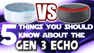 5 Things You Should Know About The 3rd Generation Amazon Echo Dot Review And Setup Guide [upl. by Abih]