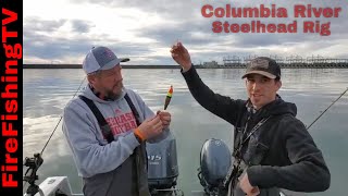 STEELHEAD Fishing SETUP on the COLUMBIA RIVER above McNary Dam [upl. by Aret]