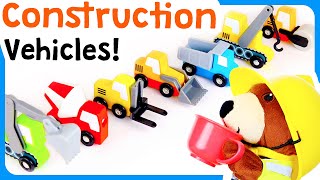 Excavator and Dump Truck Videos for Toddlers amp Babies  Preschool Learning Videos [upl. by Wright]