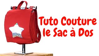 🎒le Sac à Dos de Maternelle  Tuto Couture [upl. by Brodeur]