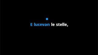 Puccini E Lucevan le Stelle Tosca  Karaoke with Lyrics for Tenor  Instrumental [upl. by Ondrea417]