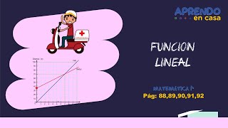 Función lineal Matemática1° [upl. by Wesa457]