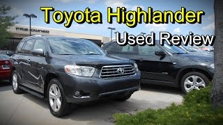 2008  2013 Toyota Highlander Limited Used Review [upl. by Alyahs]