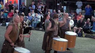 Kirkcudbright Floodlit Tattoo 2019 Clandonia [upl. by Naggem]