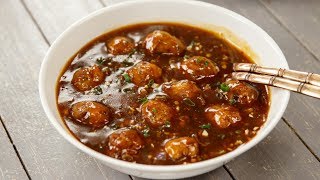 Veg Manchurian Gravy Restaurant Style Vegetable Wet Recipe  CookingShooking [upl. by Llehsyt]