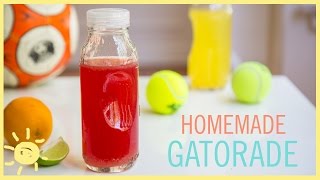 EAT  Homemade Gatorade [upl. by Aihsercal]