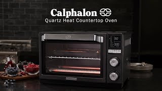 Calphalon Quartz Heat Countertop Oven  Calphalon [upl. by Vallery]