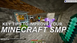 7 KEY TIPS to Making a Successful SMP Minecraft [upl. by Urban543]