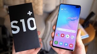 Samsung Galaxy S10 Unboxing [upl. by Yadnil]