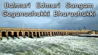 KRS Dam water release  Balmuri Edmuri Gaganachukki Bharachukki Karnataka tourism  KRS Dam Mysore [upl. by Mabel]