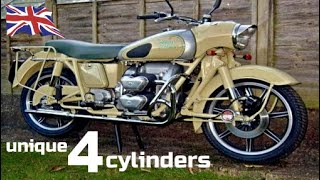 The Most Unique British 4cylinder motorcycles [upl. by Maritsa]