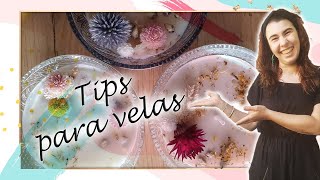 Tips para VELAS de cera de soja aromáticas [upl. by Ferreby817]