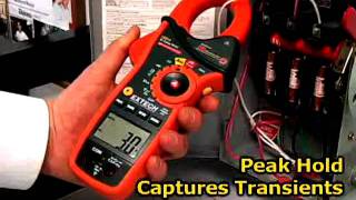 Extech EX800 Series Clamp Meters [upl. by Sorrows739]