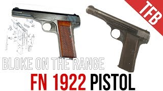 The FN 1922 Pistol  A Successful or quotMehquot Pistol [upl. by Jarlath]