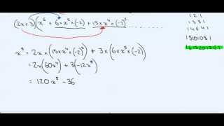 Binomial Expansion Term Coefficient  IB Math Academy [upl. by Adnil292]