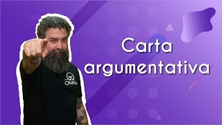 Carta argumentativa  Brasil Escola [upl. by Oiril]