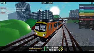 SCR Driving Airlink Class 185 Double From Airport Central To Leighton Stepford Road UPDATE [upl. by Marena]