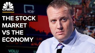 The Difference Between The Stock Market And The Economy [upl. by Ilac]