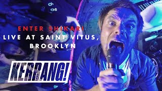 ENTER SHIKARI Live at Saint Vitus in Brooklyn New York [upl. by Ynes496]