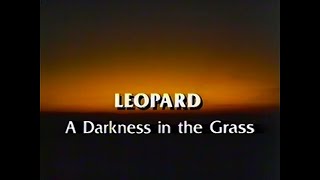 Leopard A Darkness in the Grass 1986 [upl. by Tteraj]