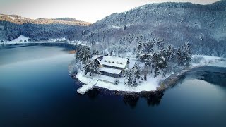 Abant Lake in Winter  BOLUTURKEY 4K [upl. by Adamek]