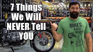 7 Things Motorcycles dealers will NEVER tell you [upl. by Aleina90]