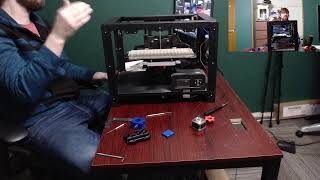 Magnetic IDEX 3D printer Build Stream EP1 [upl. by Snowber]