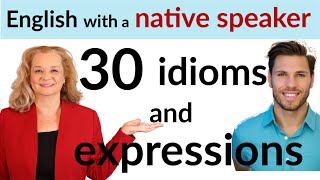 30 idioms and expressions with a native speaker in Los Angeles [upl. by Iborian]