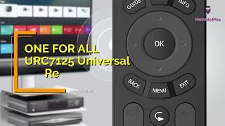 ONE FOR ALL Universal Remote URC7125 Installation Guide [upl. by Enileqcaj]