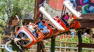 Barnstormer Ride Along  Fantasyland  Magic Kingdom  Walt Disney World [upl. by Stephi]