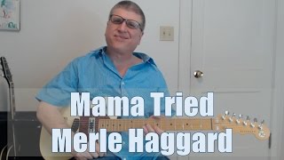 Mama Tried by Merle Haggard James Burton amp Glen Campbell on Guitar with TAB [upl. by Nylloc115]