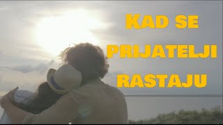 Jasmin Stavros  Kad se prijatelji rastaju Official lyric video [upl. by Anasxor449]