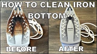 How To Clean Iron Bottom  EASY [upl. by Nwahsyar]