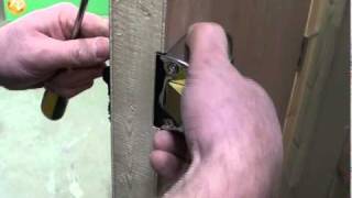 Tommys Trade Secrets  How To Fit A Yale Lock [upl. by Leclair]