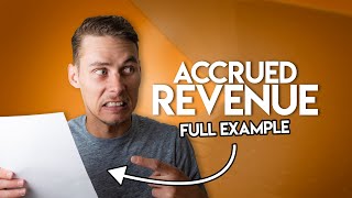 Accrued Revenue MADE EASY  Adjusting Entries [upl. by Montana]