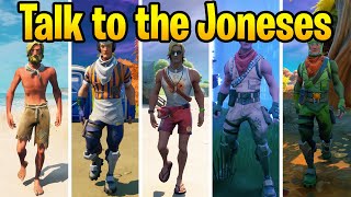 Talk to the Joneses  Fortnite The Spire Quests Guide [upl. by Zsazsa30]