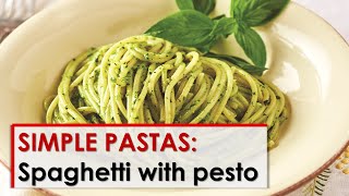 Spaghetti with Basil Pistachio Pesto [upl. by Aremat]