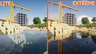 Chocapic13 V7 Shaders  LiteLowHighUltraExtreme  Shader Comparison [upl. by Annaitsirhc737]