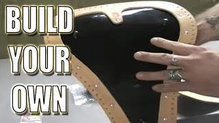 How To Make A Tooled Leather Motorcycle Seat [upl. by Neema]