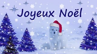 Carte virtuelle de noël  JOYEUX NOEL  Joie partages tolérance [upl. by Leonidas245]