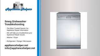 smeg dishwasher troubleshooting [upl. by Lletnwahs]