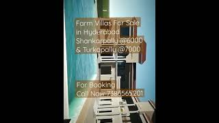 Villas For Sale in Hyderabad  Shankarpally Farms  Turkapally  Limited  Hyderabad Real Estate [upl. by Rebeka389]