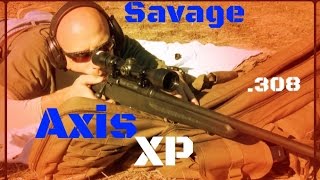 Savage Axis XP 308 Budget Rifle Test And Review HD [upl. by Milah]