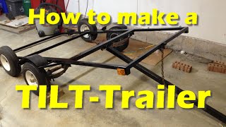 Making a DIY TILTTrailer Part 1 [upl. by Mohsen]