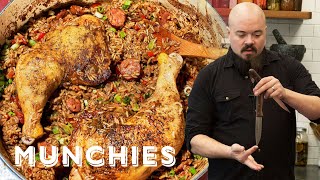 How To Make Cajun Jambalaya with Isaac Toups [upl. by Hnahk]