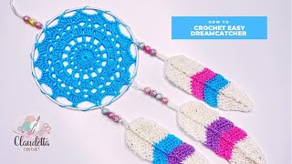 CROCHET easy DREAMCATCHER [upl. by Pius450]