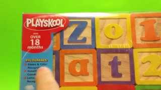 PLAYSKOOL ABC BLOCKS [upl. by Roscoe]