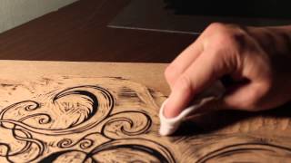 Woodcut Process [upl. by Holmes984]