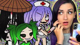 Testing MORE Scary CREEPYPASTA Gacha Life Glitches [upl. by Anitroc]